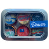 Denver Bottle Caps Magnet Set - Set of 6