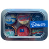 Denver Bottle Caps Magnet Set - Set of 6