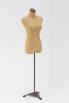 Antiqued Floor Body Form - Female Mannequin