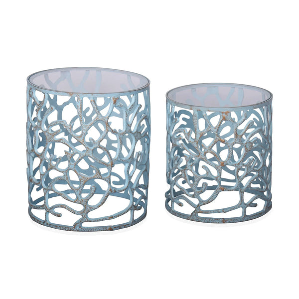 Coral Tables Set of 2 - Gifts for You 'n Me
