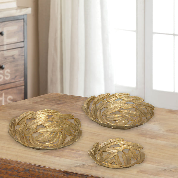 Feather Trays - Set of 3