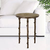 Three Branch Aluminum End Table
