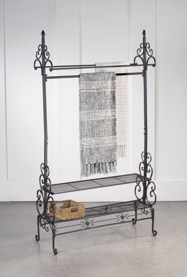 Elegant Garment Floor Rack