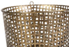 Metal Bin in Black or Gold