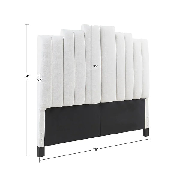 Hamilton Channel Tufted Headboard by Martha Stewart - Gifts for You 'n Me