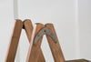 4 Tier A-Frame Display Shelf - Natural