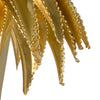 15.5H Gold Wild Palm Lamp (Sm)