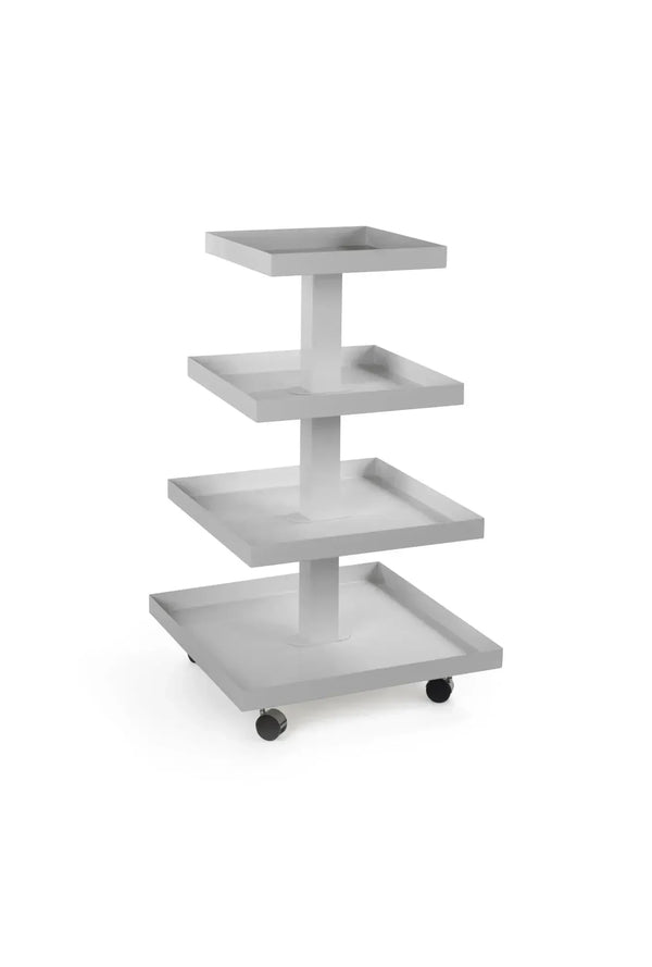 Square 6 Tier Metal Display - White - Gifts for You 'n Me