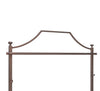 Garment Rack with Wood Veneer Base