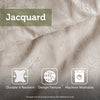 Aubrey 5 Piece Reversible Jacquard Bedspread Set in Navy