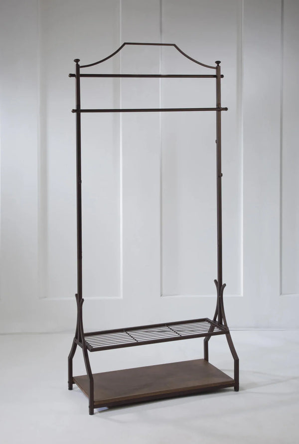 Garment Rack with Wood Veneer Base - Gifts for You 'n Me