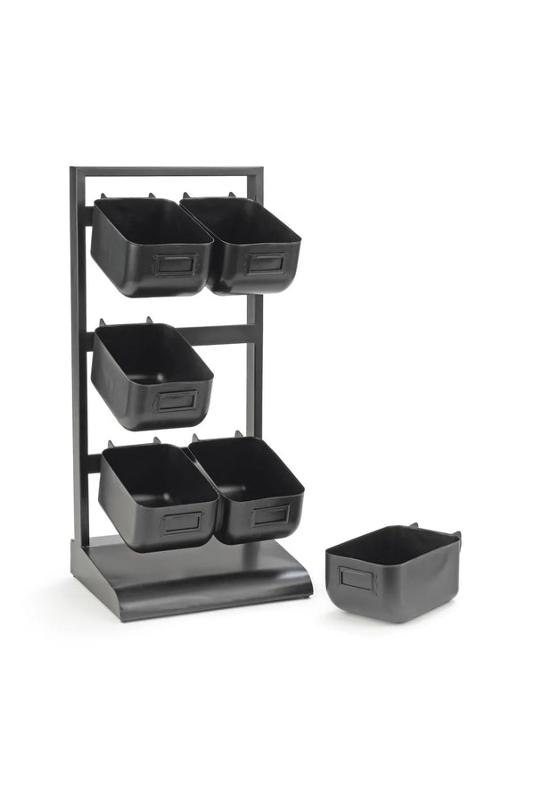 6 Metal Bin Tabletop Display - Gifts for You 'n Me