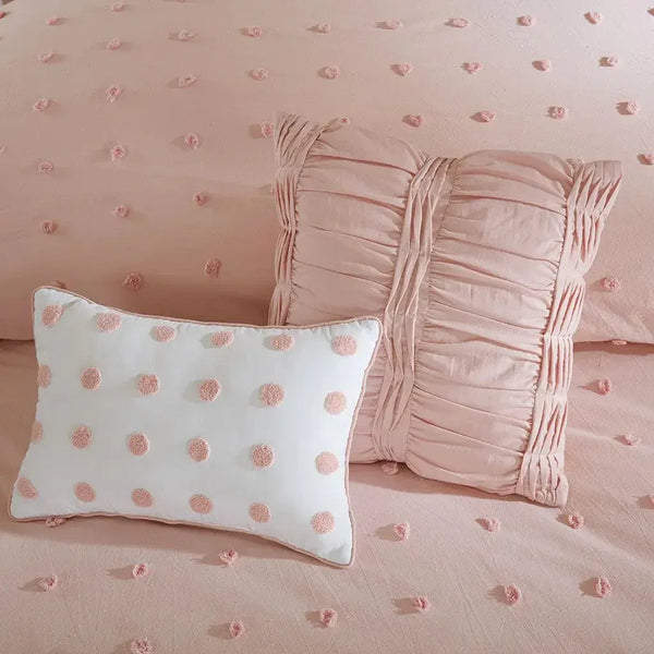 Brooklyn Cotton Jacquard Comforter Set by Urban Habitat - Gifts for You 'n Me