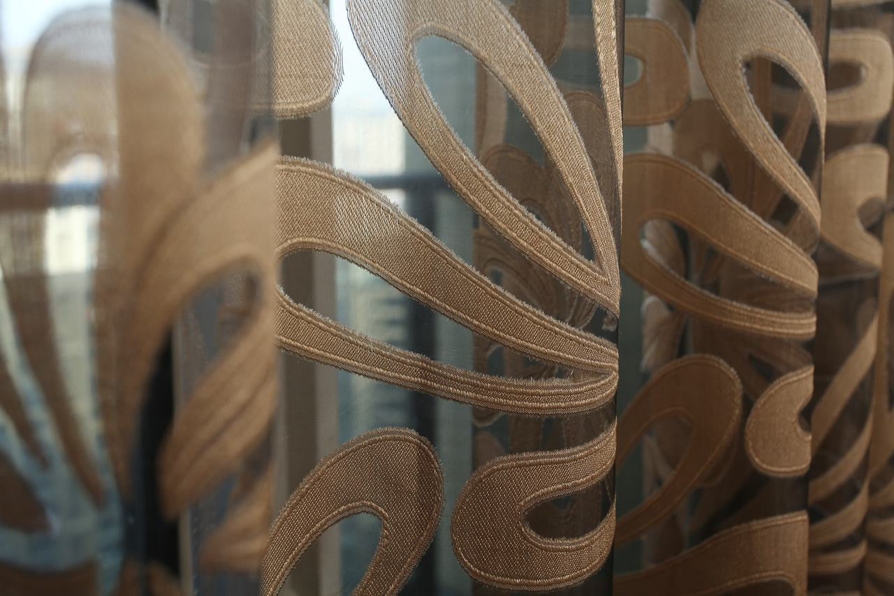 Dolce Mela Sheer Curtain Panels - Barcelona 60x100