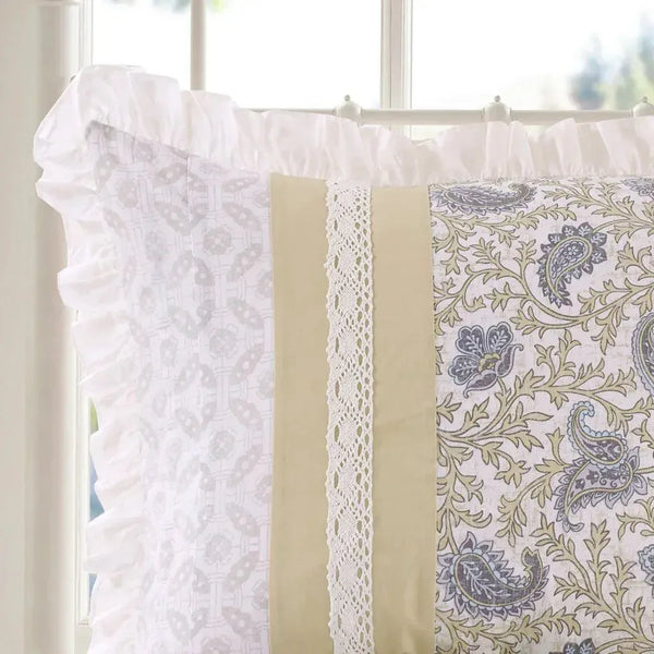 Dawn 9 Piece Cotton Percale Comforter Set by Madison Park - Gifts for You 'n Me
