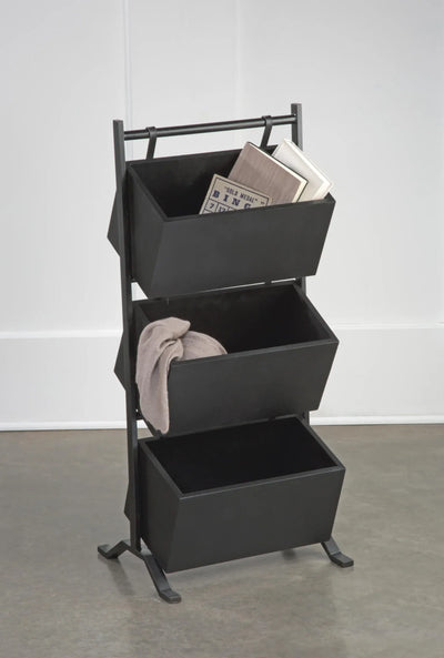 3 Tier Wooden Crate Stand