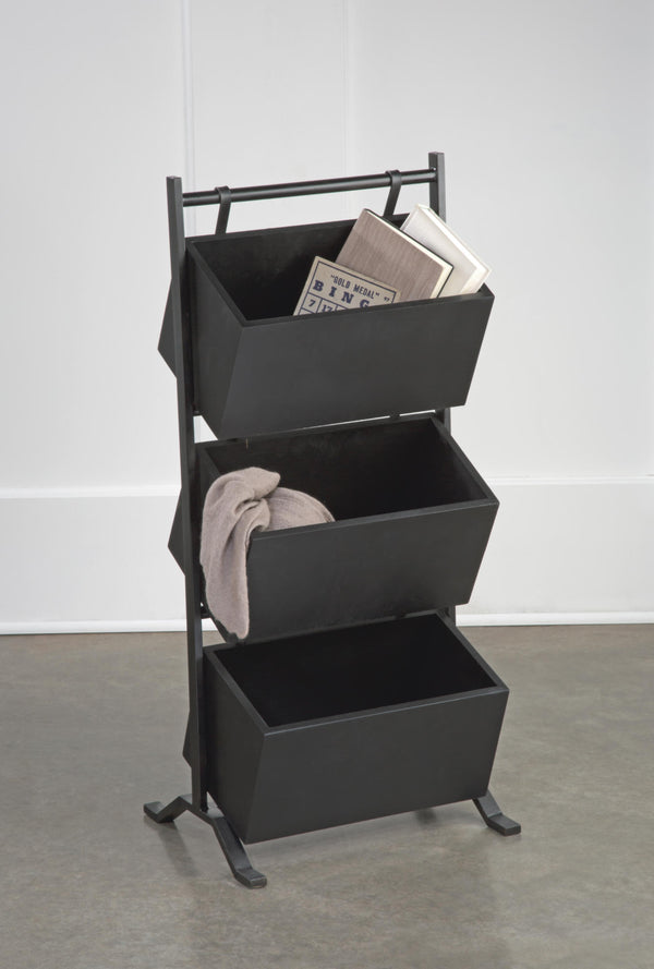 3 Tier Wooden Crate Stand