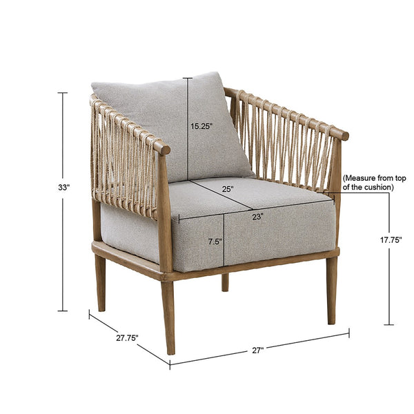 Odessa Accent Arm Chair by Madison Park - Gifts for You 'n Me