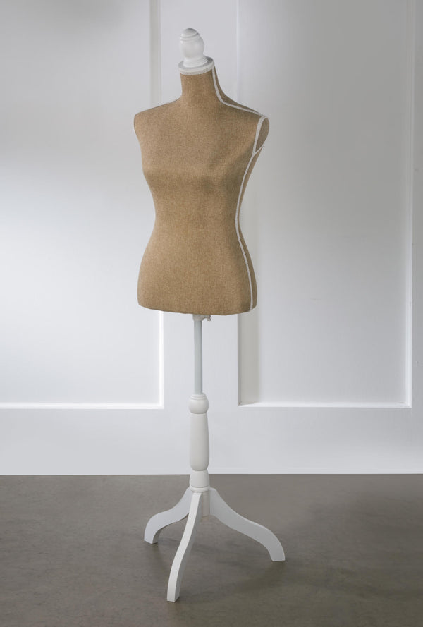 Linen & Burlap Mannequin Body Forms (Floor/Fiberglass)