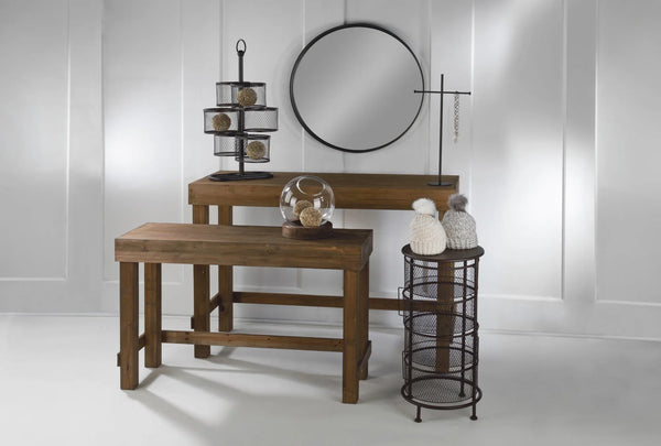 6 Bin Mesh Rotating Display - Gifts for You 'n Me