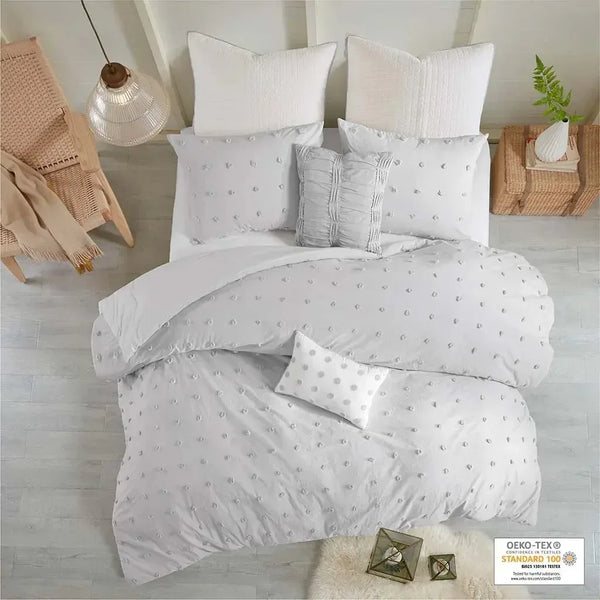 Brooklyn Cotton Jacquard Comforter Set by Urban Habitat - Gifts for You 'n Me