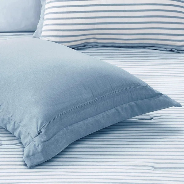 Hayden Reversible Yarn Dyed Down Alternative Comforter Set by Madison park Essentials - Gifts for You 'n Me