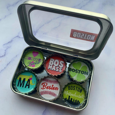 Boston Magnet - Set of 6