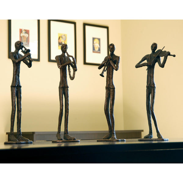 Set of 4 Jazzy Quartet Sculpture