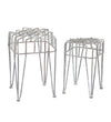 Metal Plant Stands (set of 2)