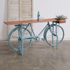 Reclaimed Bicycle Table