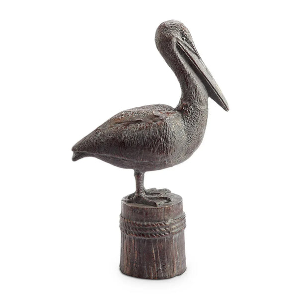 Feathered Fisherman Garden Sculpture - Pelican - Gifts for You 'n Me