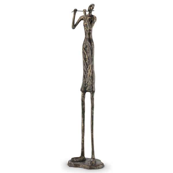Fabulous Flutist Figure Sculpture