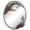 Whale Oval Wall Mirror