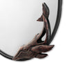 Whale Oval Wall Mirror