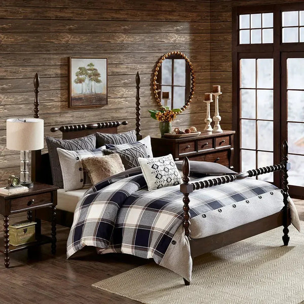Urban Cabin Cotton Jacquard Comforter Set by Madison Park Signature - Gifts for You 'n Me