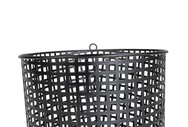 Metal Bin in Black or Gold