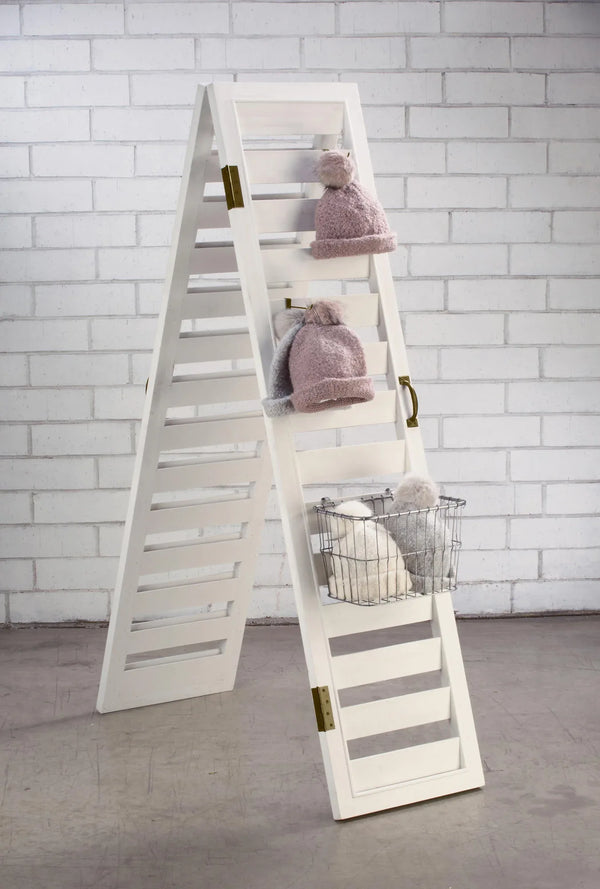 2-Sided Shutter Ladder Display - Gifts for You 'n Me