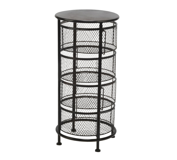 4 Bin Mesh Swivel Drawer Display