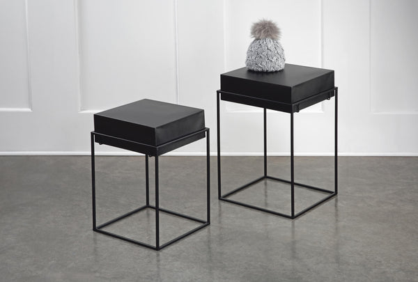 Metal Convertible Side Tables/Bins Set - Gifts for You 'n Me
