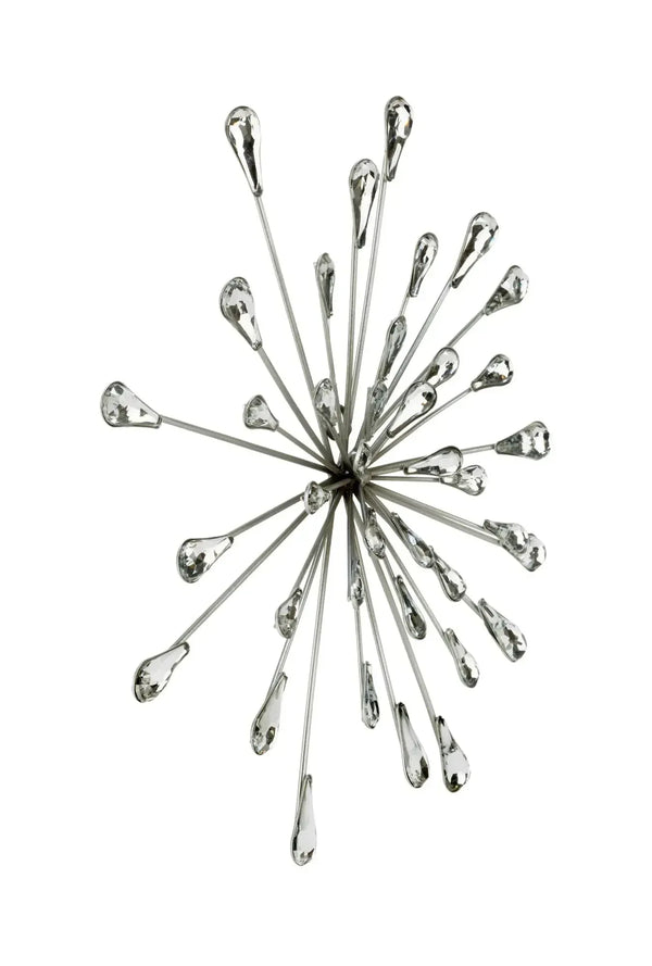 Silver Starburst Wall Art - Gifts for You 'n Me
