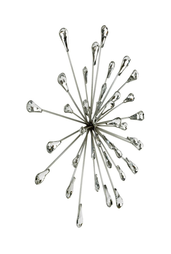 Silver Starburst Wall Art - Gifts for You 'n Me