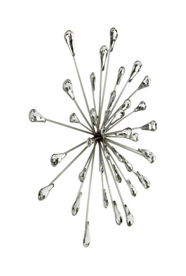 Silver Starburst Wall Art