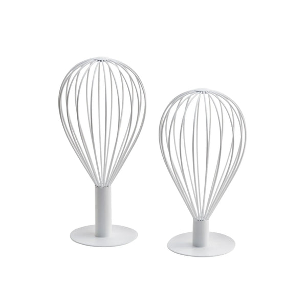 Balloon Wire Hat Stands Set of 2 (Gold & White) - Gifts for You 'n Me