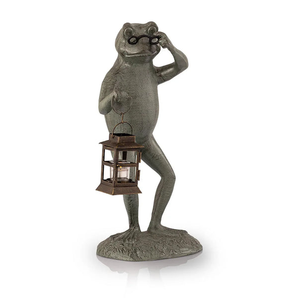 Professor Frog Garden Lantern SPI Home