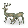 Garden Deer Pair Sculpture