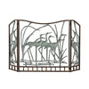 Crane Flock Fireplace Screen