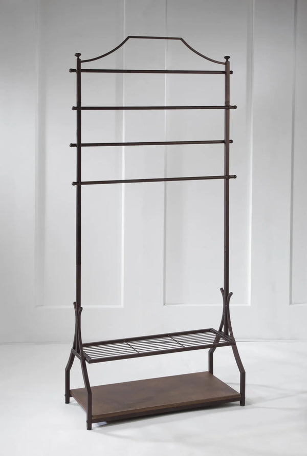 Garment Rack with Wood Veneer Base - Gifts for You 'n Me