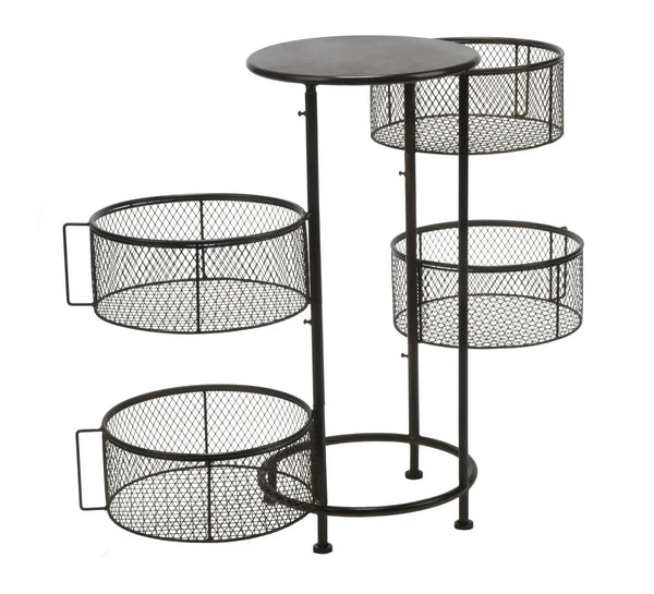 4 Bin Mesh Swivel Drawer Display - Gifts for You 'n Me