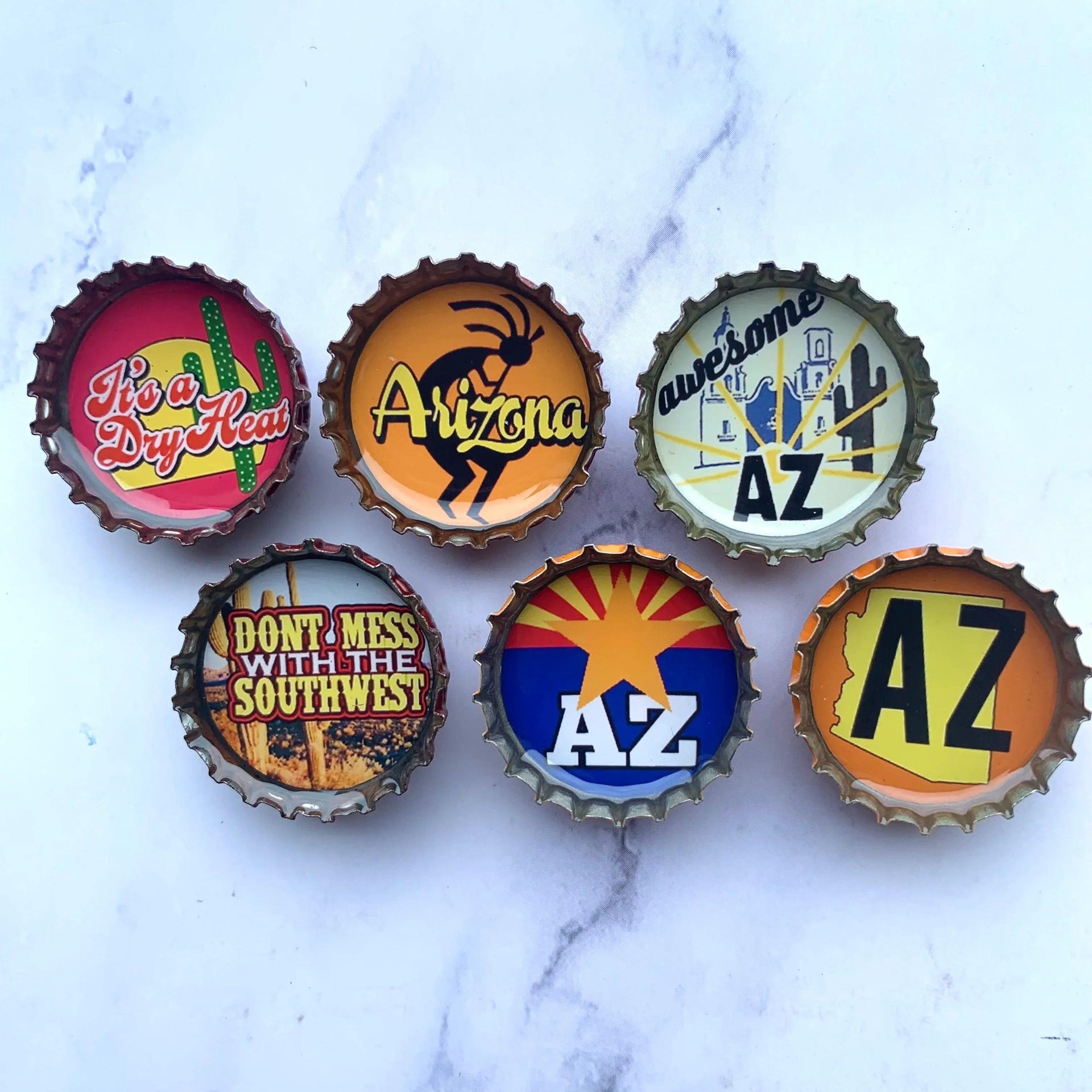 Arizona Magnet - Set of 6 - Gifts for You 'n Me