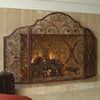 Provincial Triple Panel Fireplace Screen